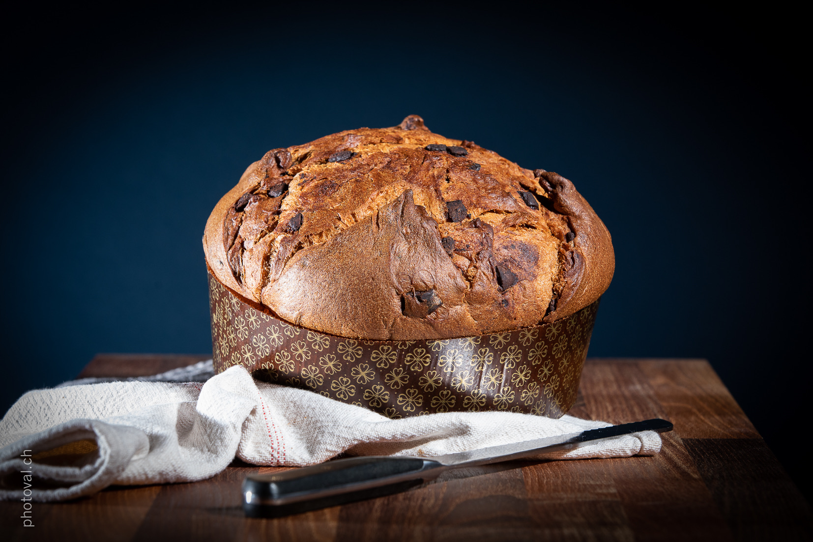 Panettone au chocolat