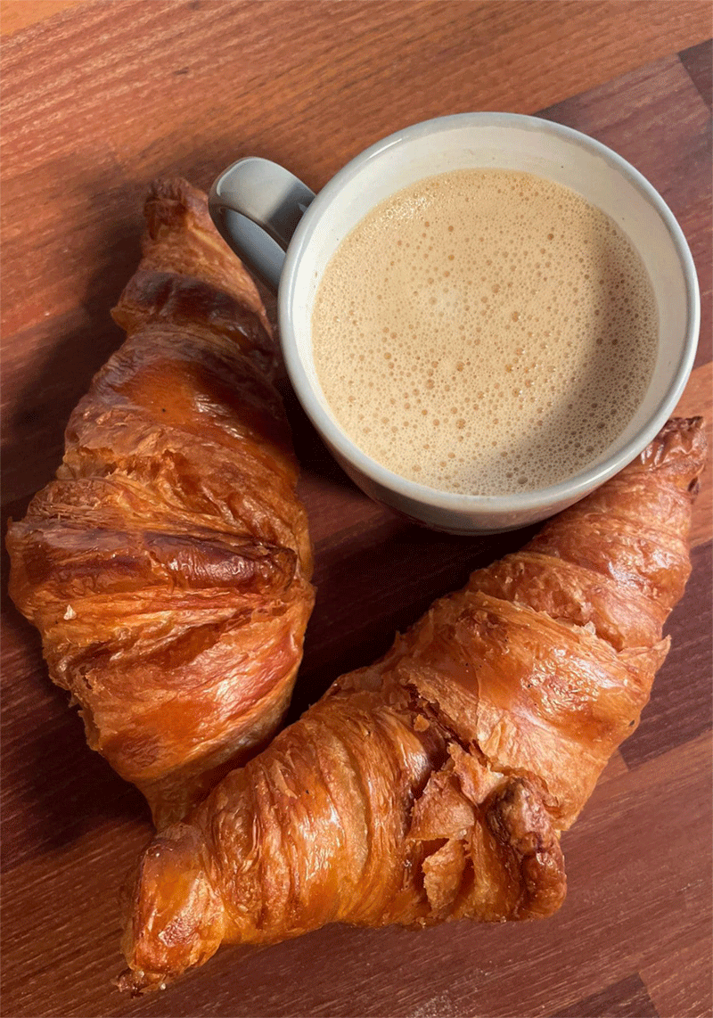 Café-croissant