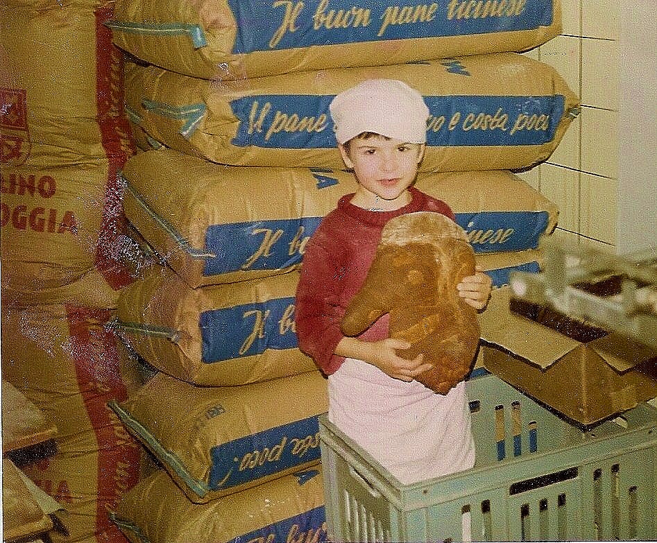 Stefano à l'âge de 5 ans